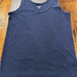 Old Navy Kids Dark Blue Tank Top